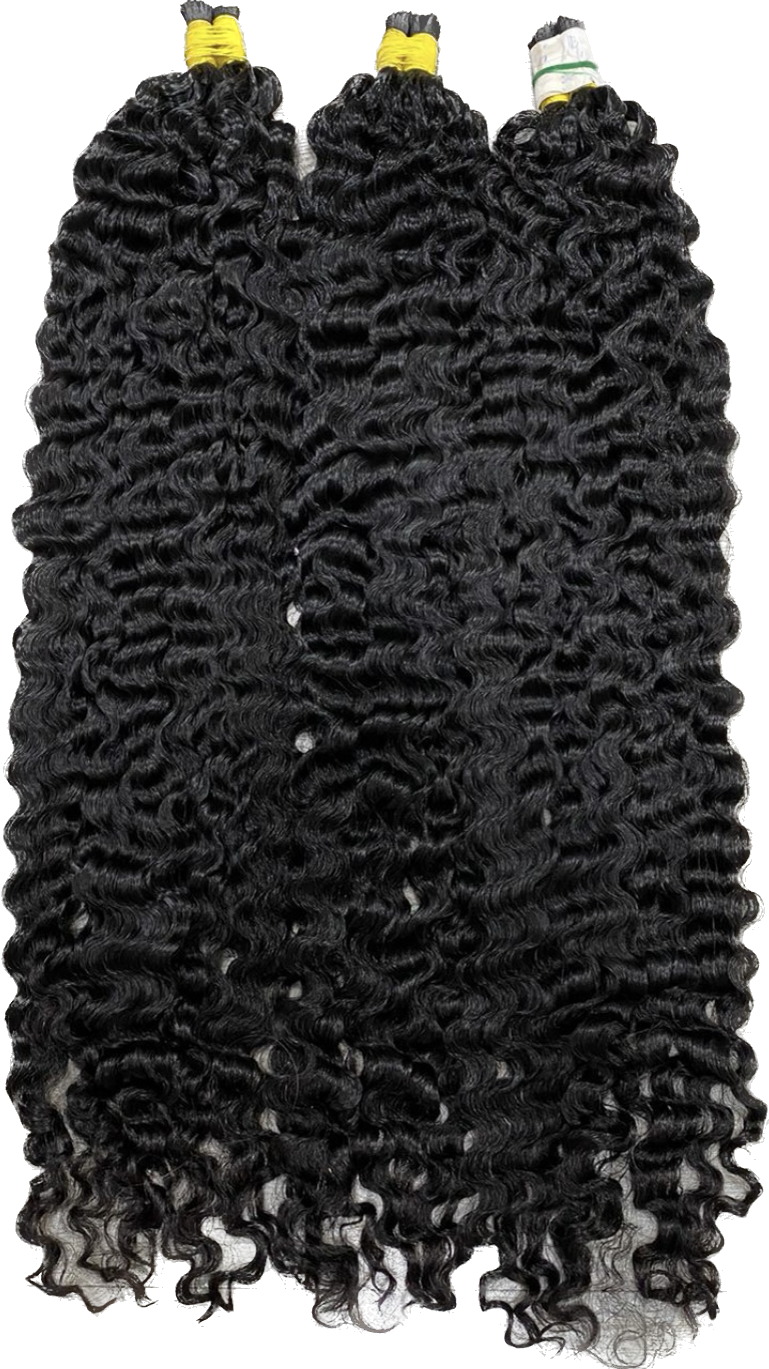 Burmese Curly Bulk Braiding hair